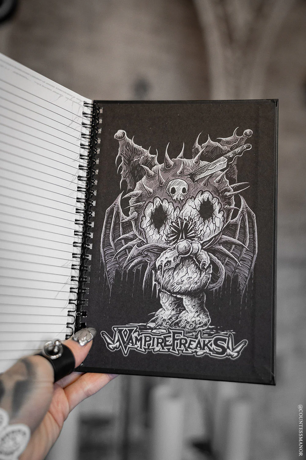 Hell Kitty Spiral Notebook - Image 4