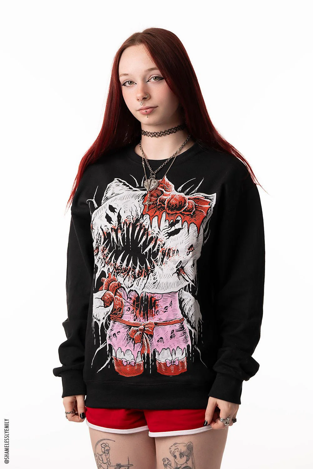 Hell Kitty Sweatshirt - Image 11