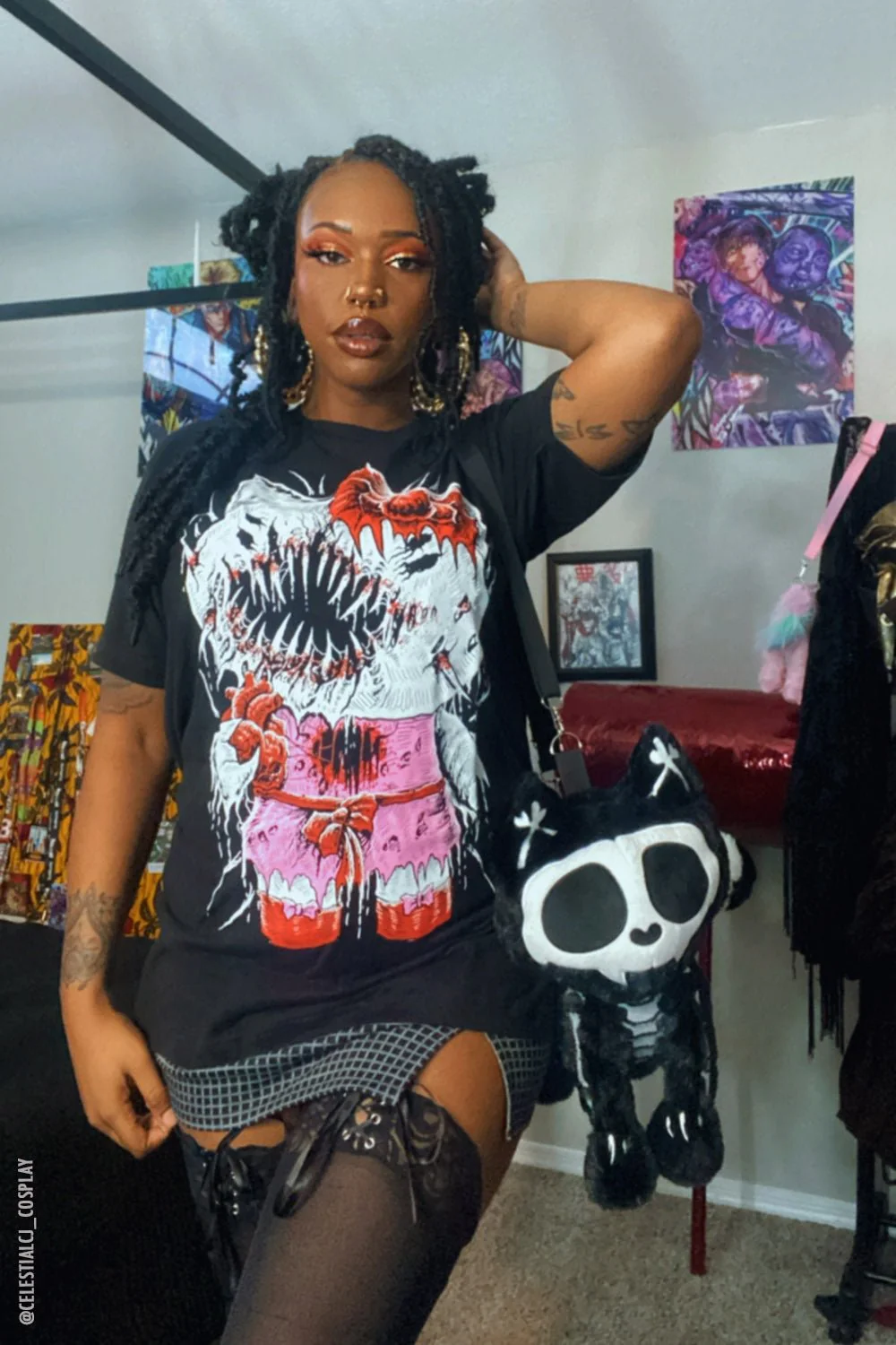 Hell Kitty T-shirt - Image 18