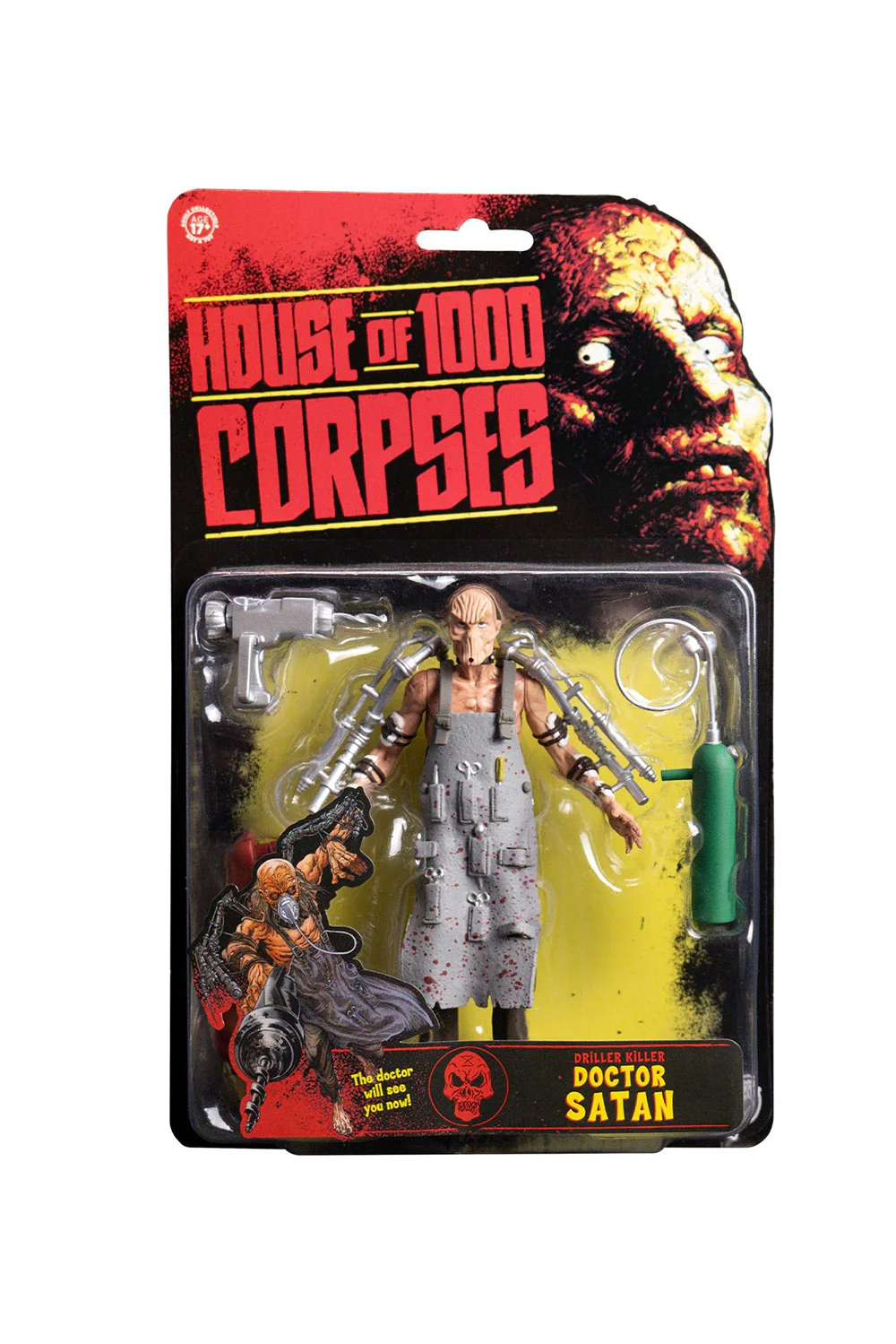 House of 1000 Corpses Dr. Satan 5 inch Figure - Image 6