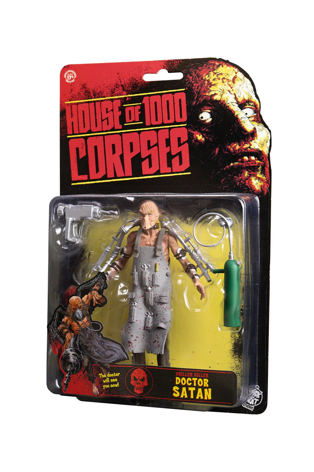 House of 1000 Corpses Dr. Satan 5 inch Figure - Image 7