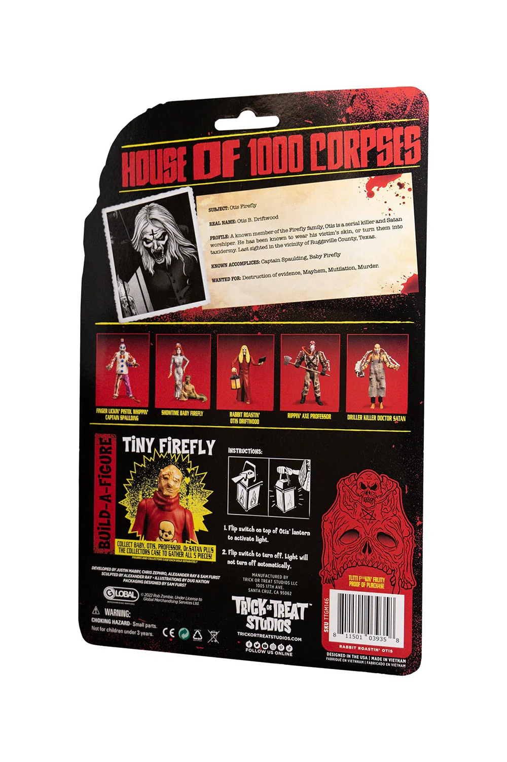 House of 1000 Corpses Otis 5 inch Figure - Image 6