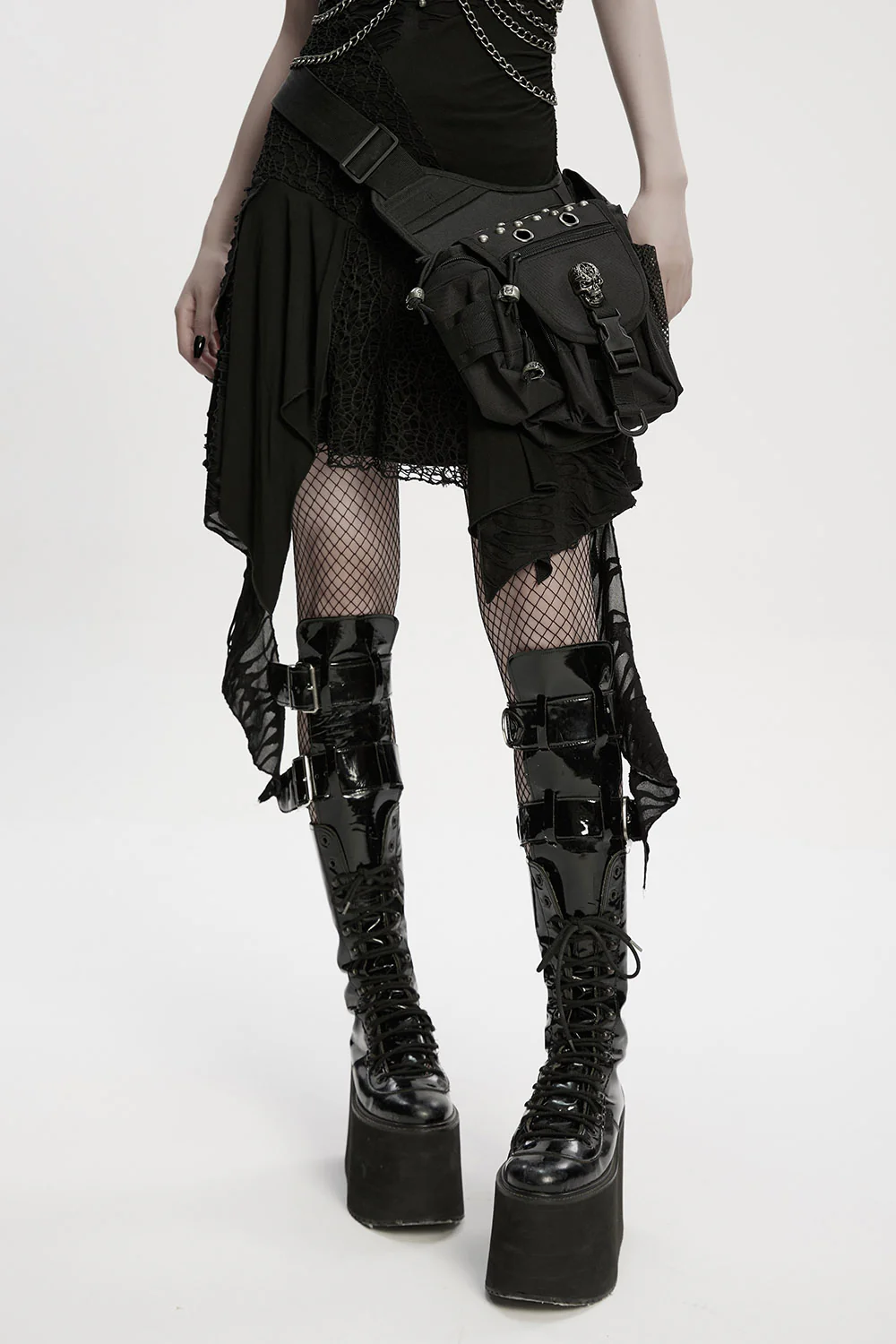 Ironbone Studded Waist Bag - Image 2