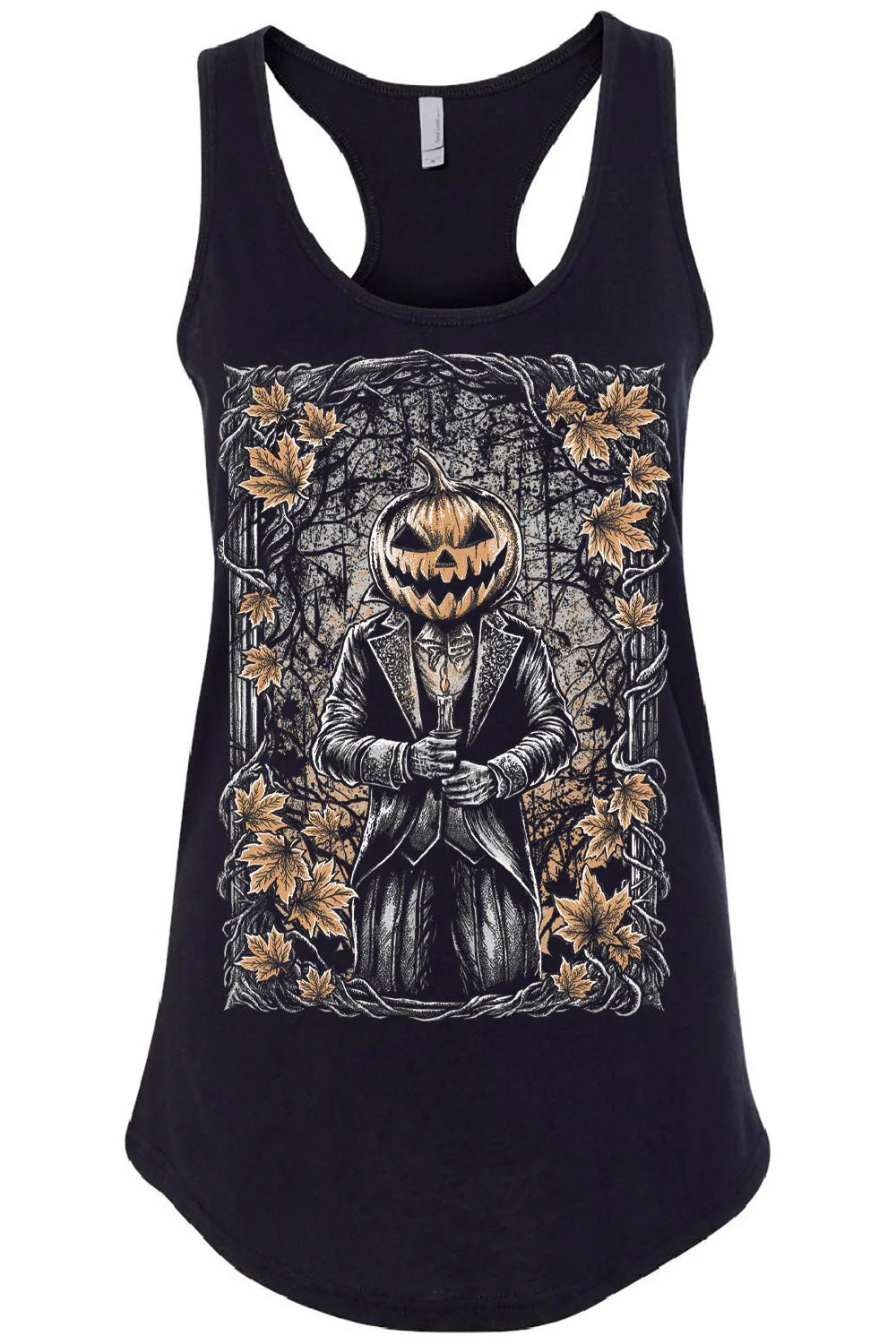 Jack-O-Lantern Gentleman T-shirt - Image 7