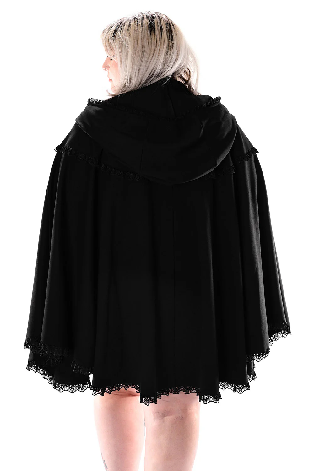 Kiki Lace Trim Cape [No Restocks] - Image 5