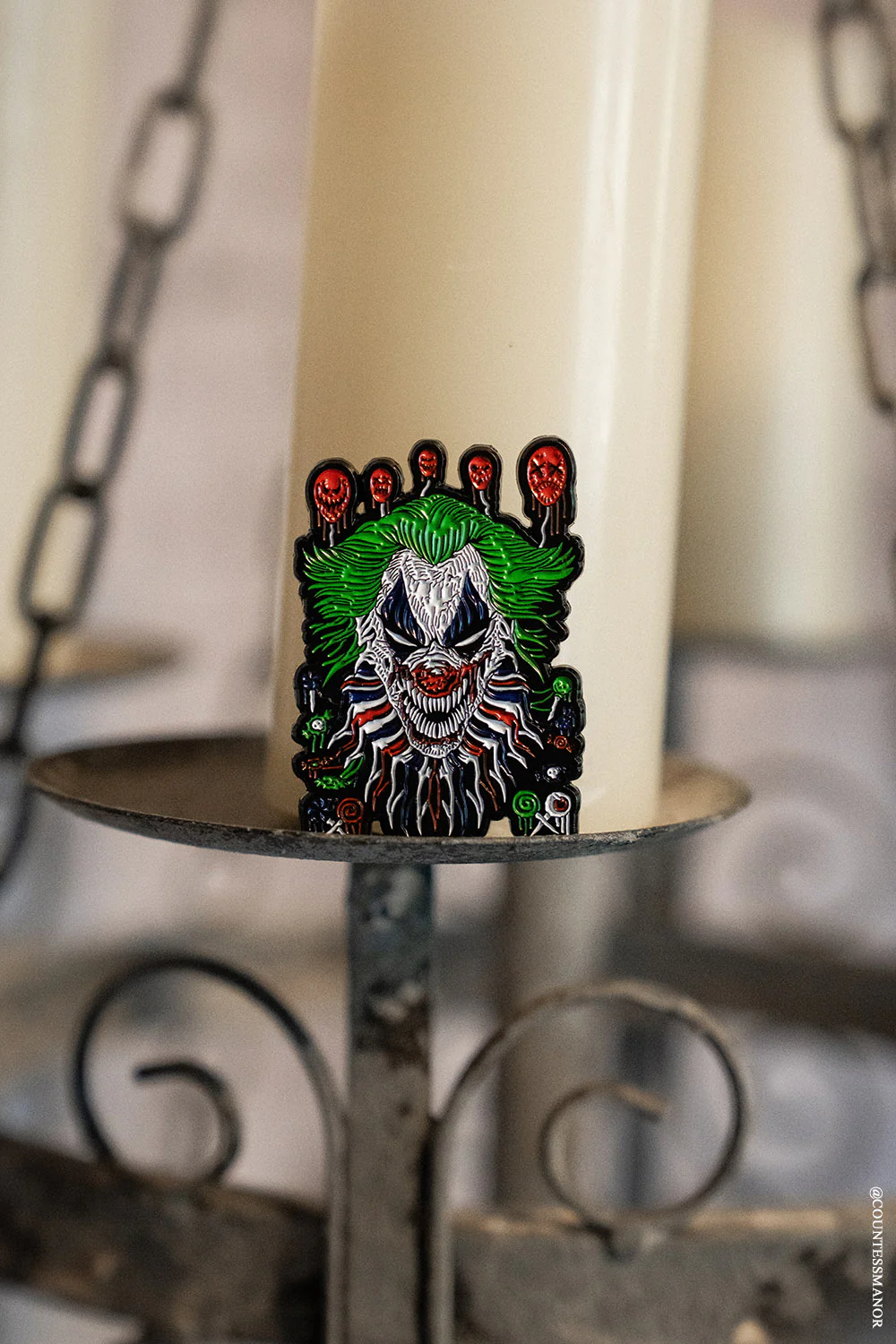 Killer Clowncore Enamel Pin - Image 2