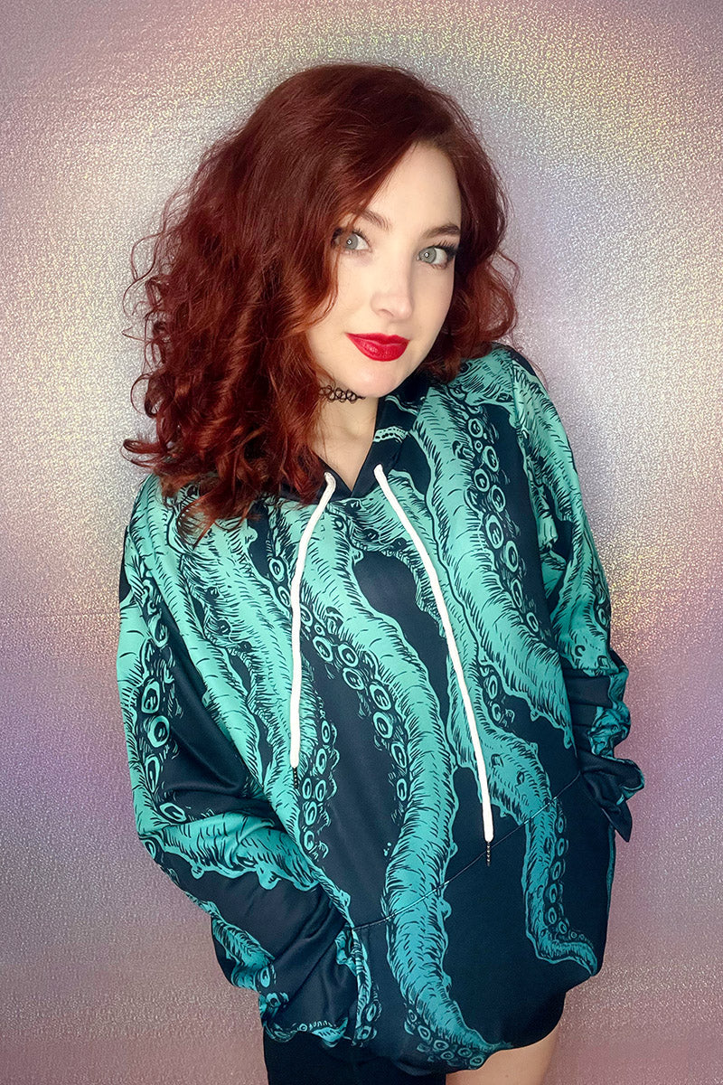 Kraken Curse Tentacles Hoodie - Image 3
