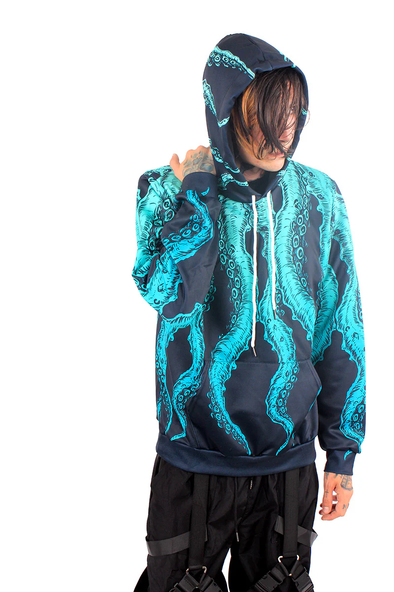 Kraken Curse Tentacles Hoodie - Image 4