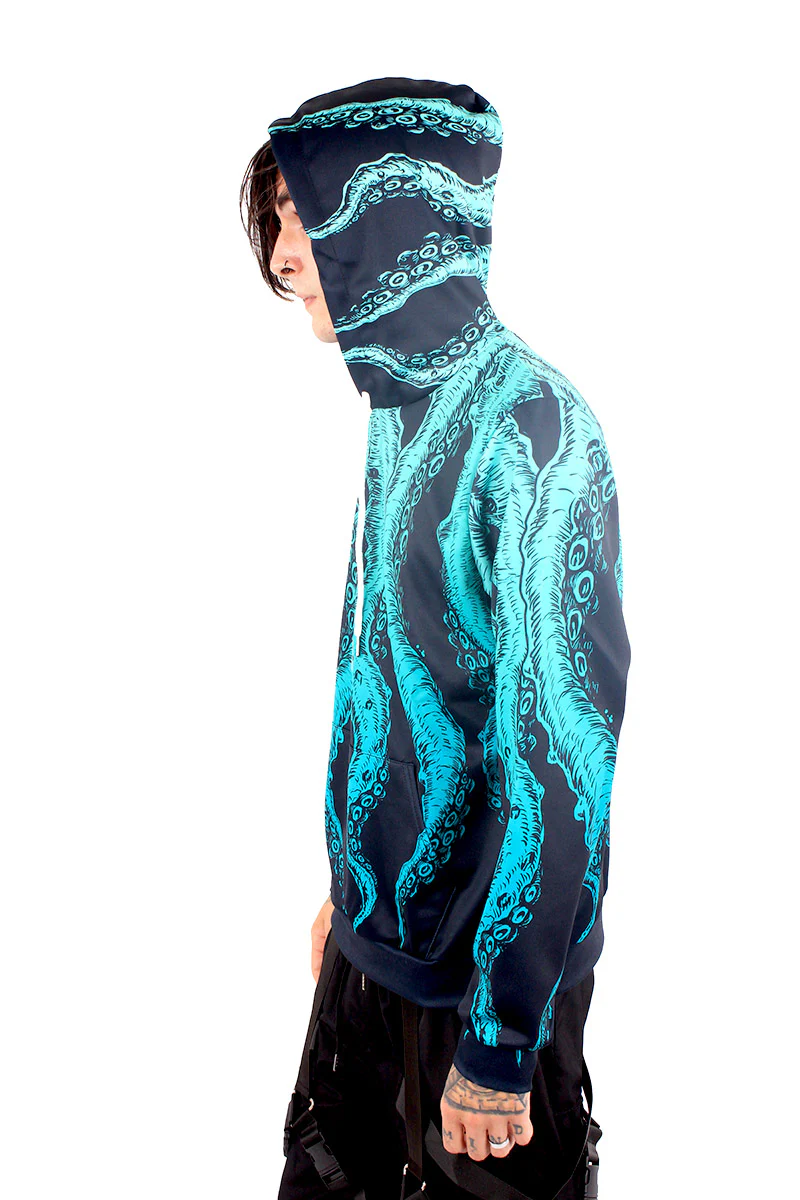 Kraken Curse Tentacles Hoodie - Image 5