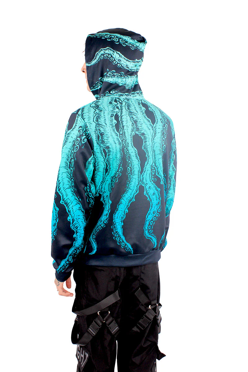 Kraken Curse Tentacles Hoodie - Image 7
