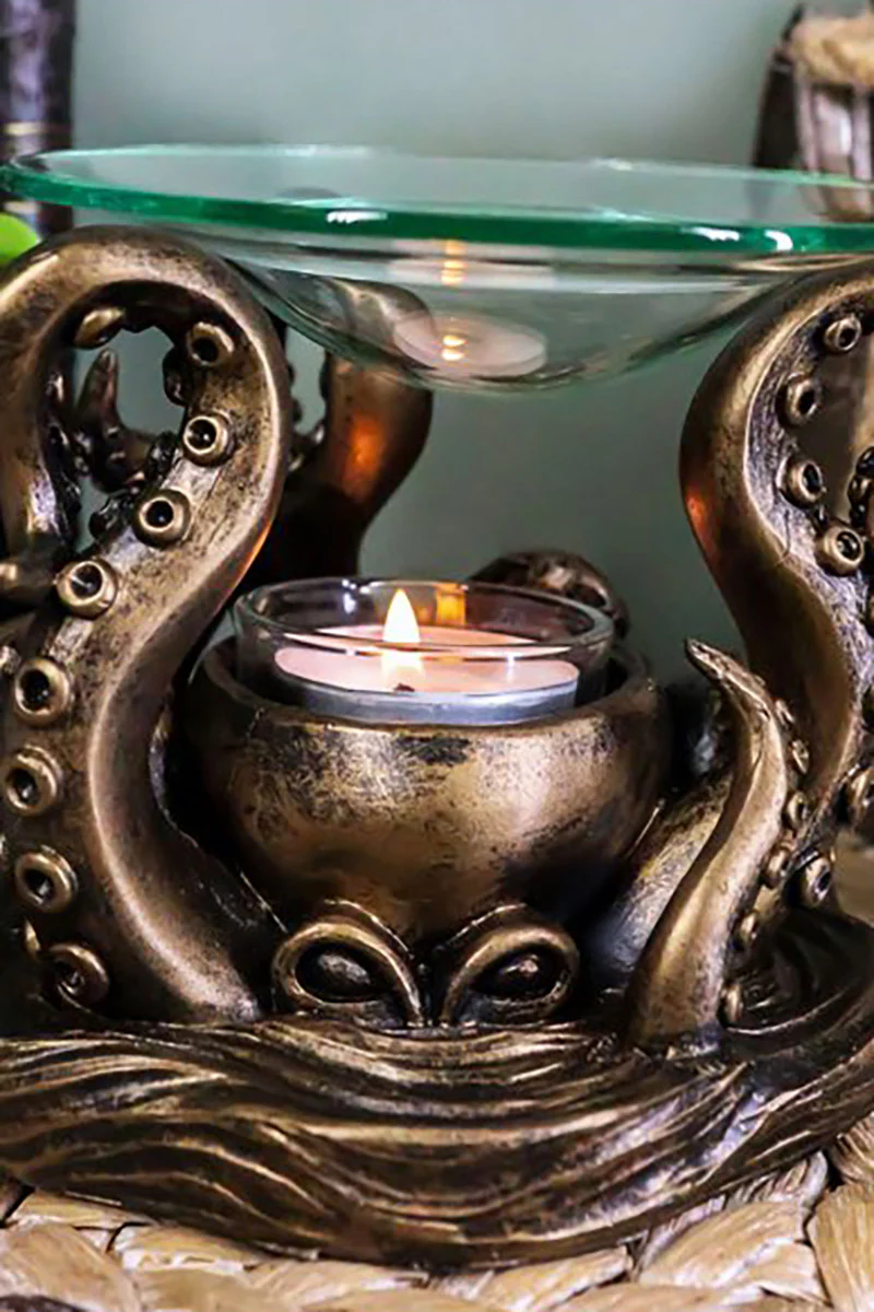 Kraken Oil Burner / Candle Holder