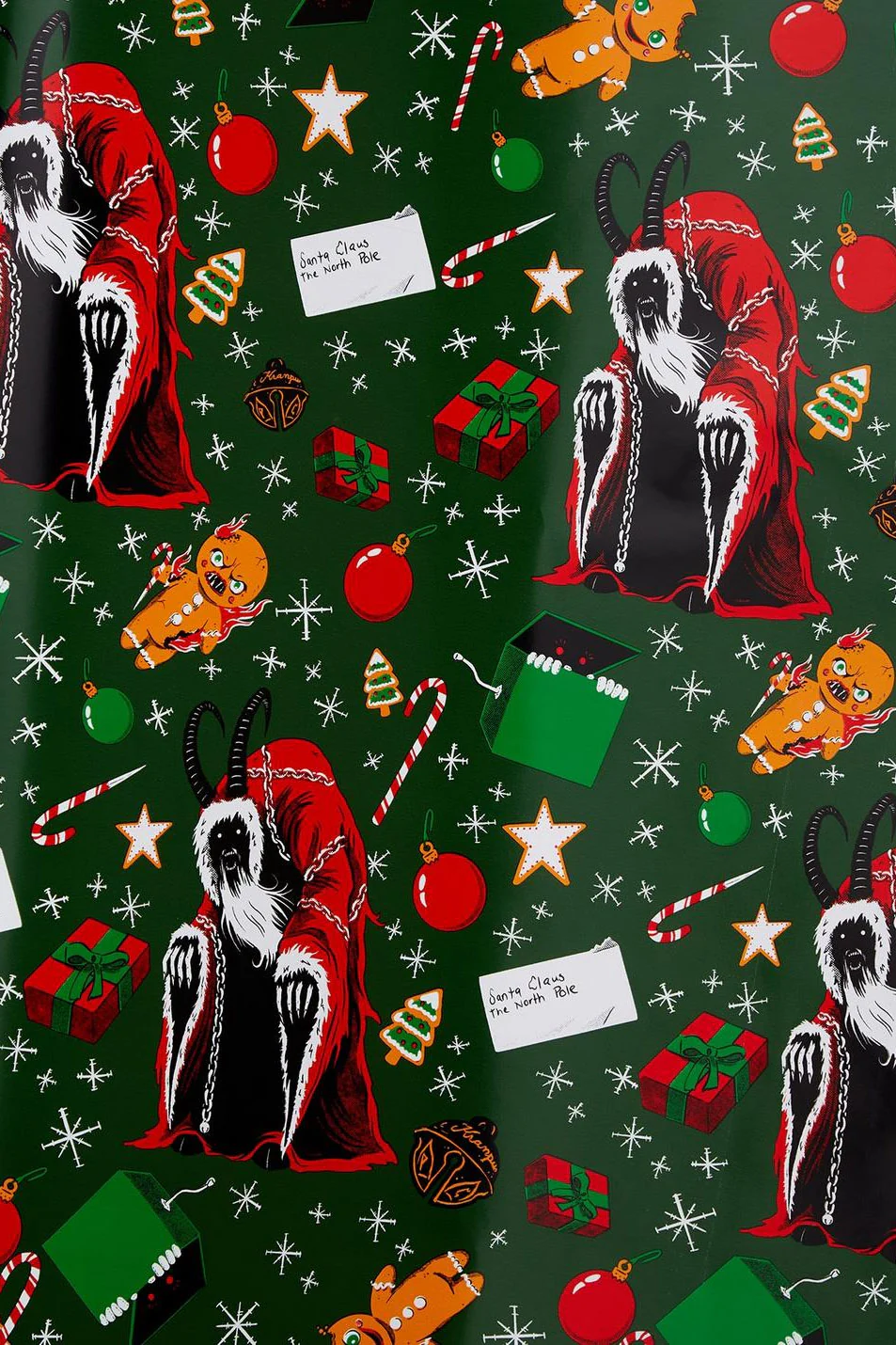 Krampus Wrapping Paper - Image 2