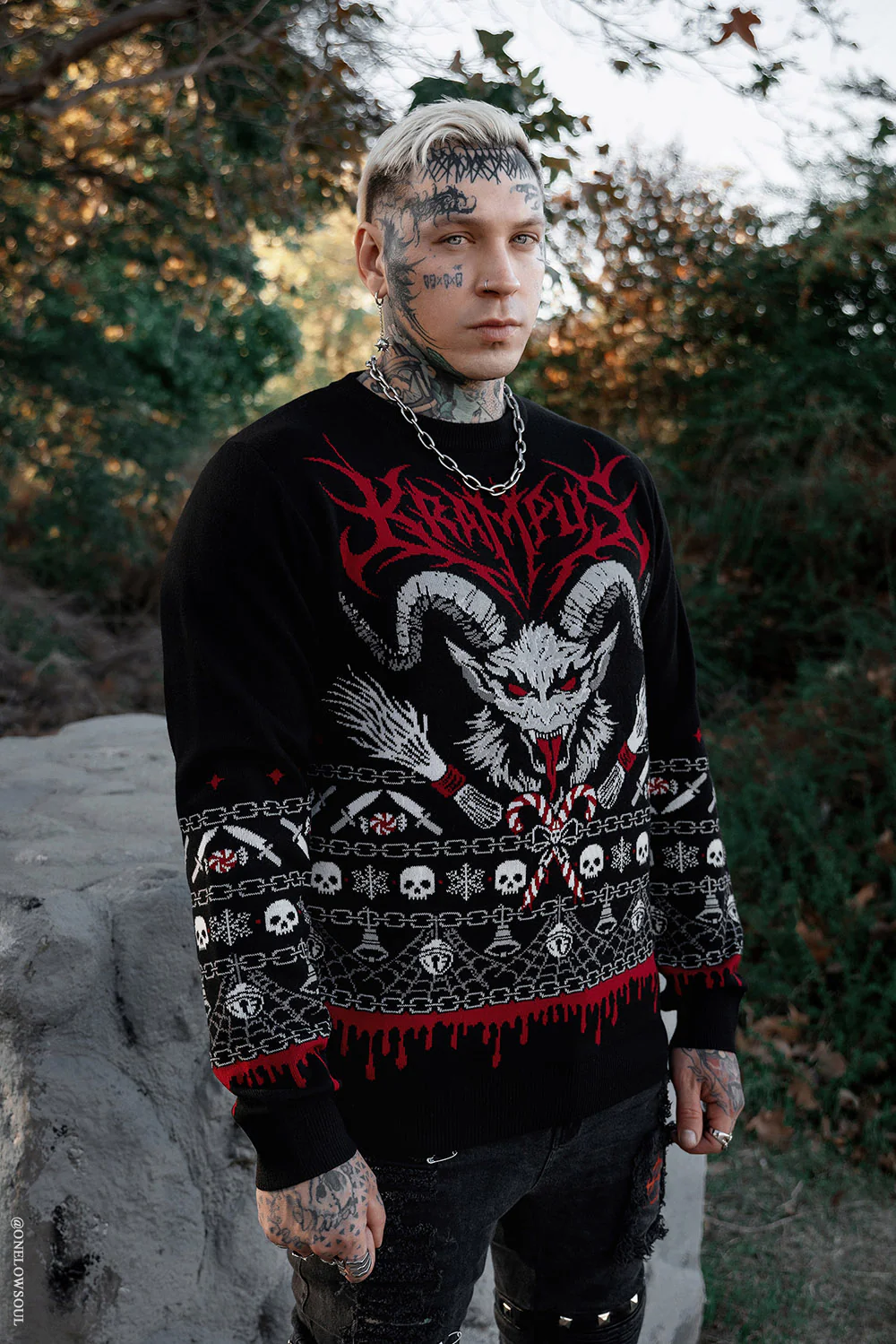 Krampusnacht Knit Xmas Sweater