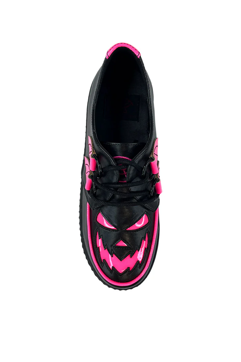 Krypt Scary Jack Creepers [BLACK/HOT PINK] - Image 4