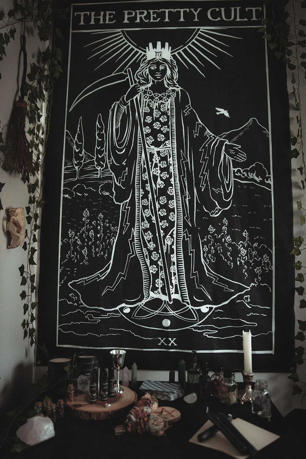 Lady Reaper Tapestry - Image 2
