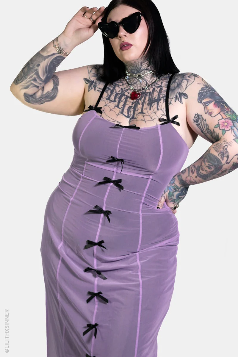 Lavender Valentina Midi Dress - Image 2