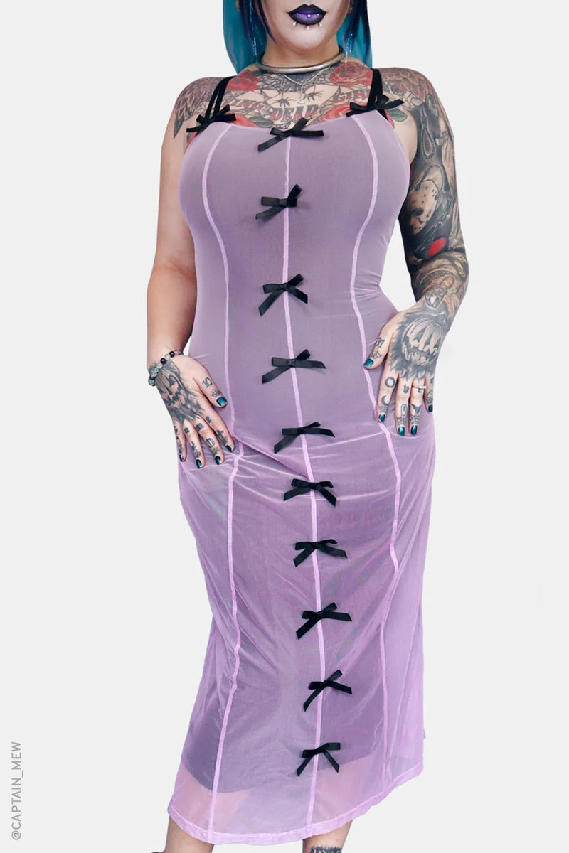 Lavender Valentina Midi Dress - Image 5