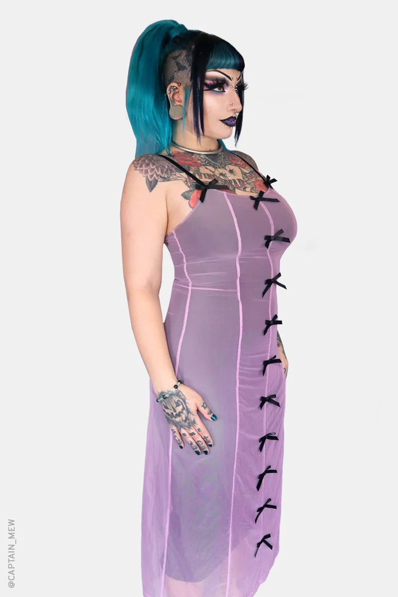 Lavender Valentina Midi Dress - Image 6