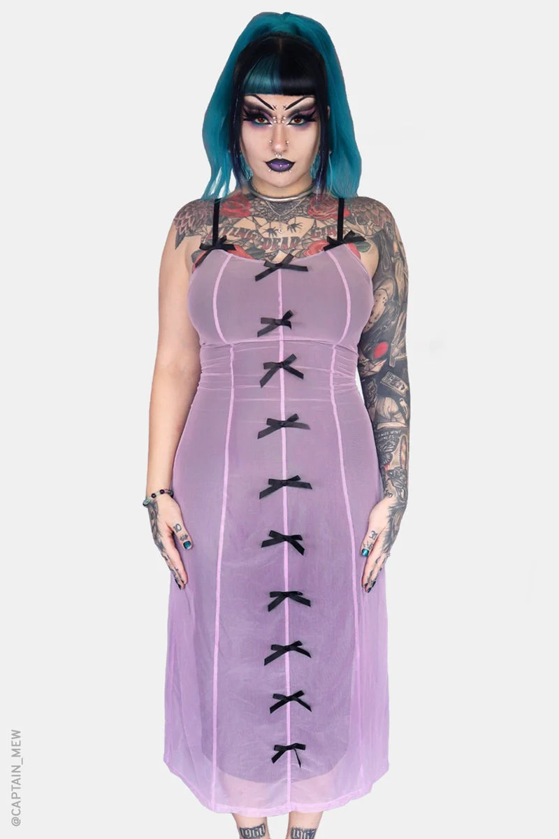 Lavender Valentina Midi Dress - Image 7
