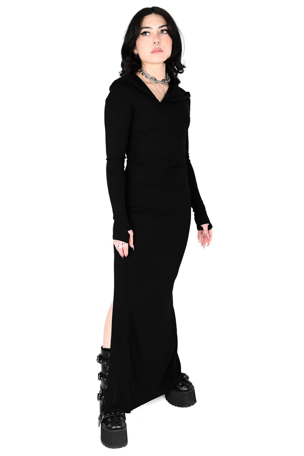 Leona Hooded Dress - Image 5