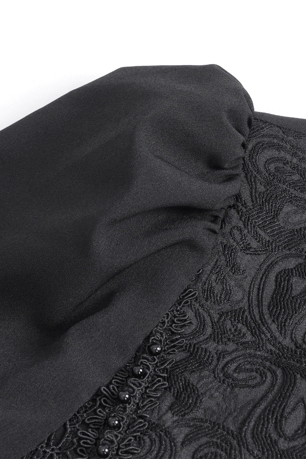 Lestat Button Down Damask Top - Image 8