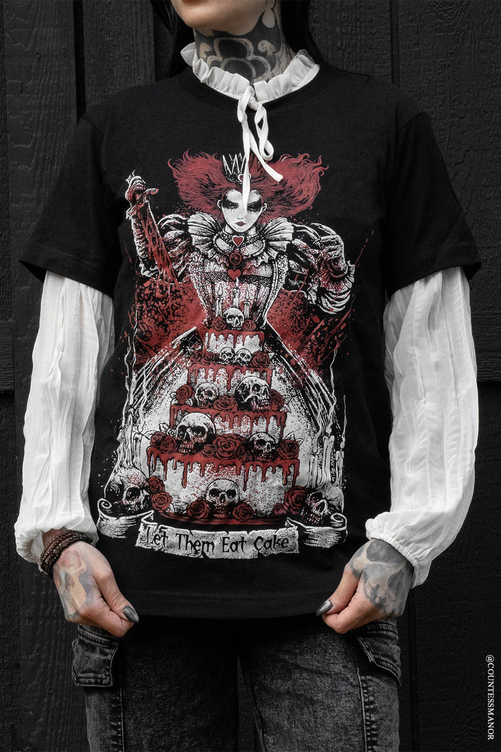 Let Them Eat Cake T-shirt - Image 2