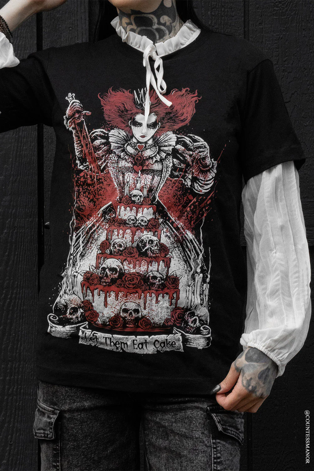 Let Them Eat Cake T-shirt - Image 8