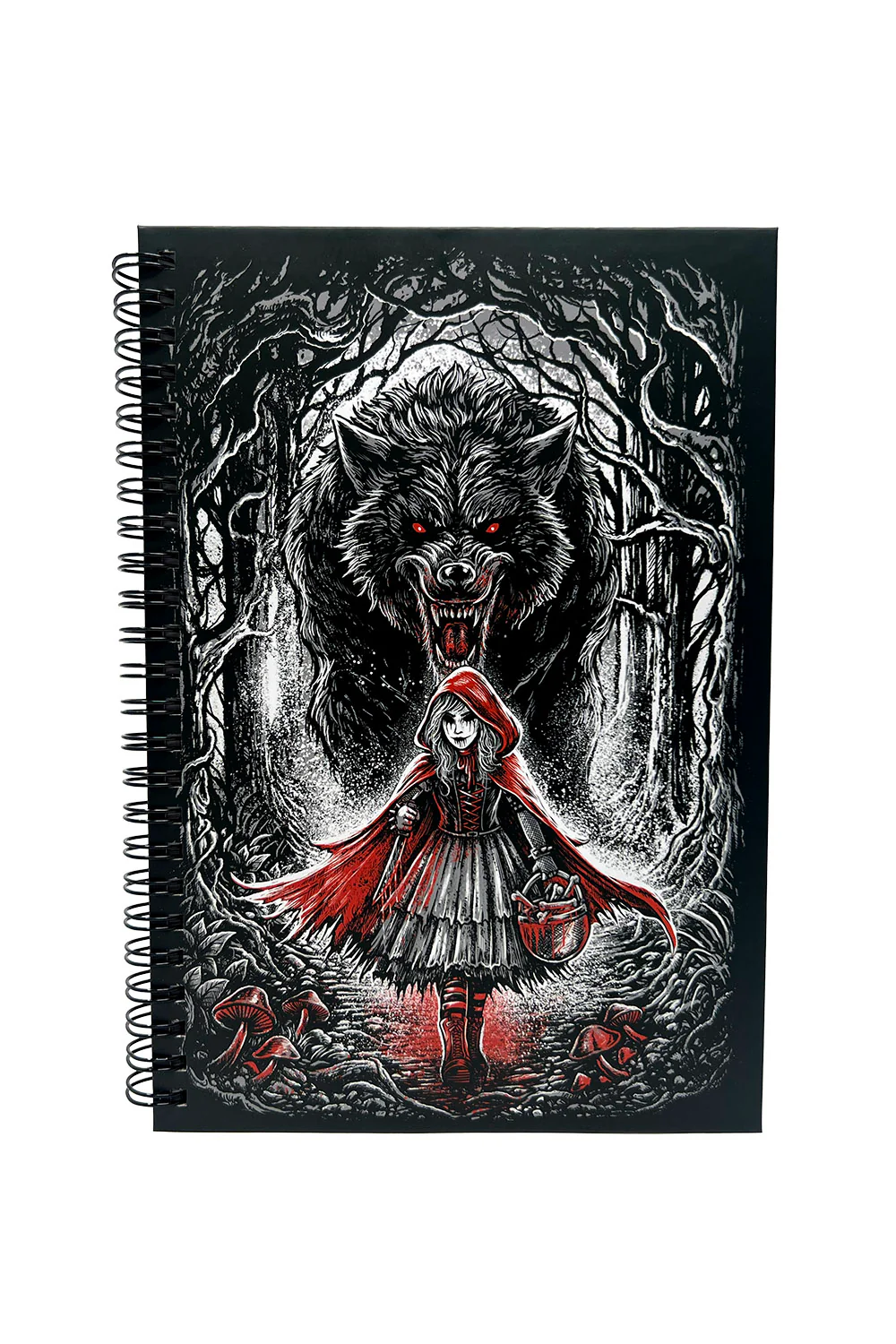 Little Dead Riding Hood Spiral Journal - Image 4
