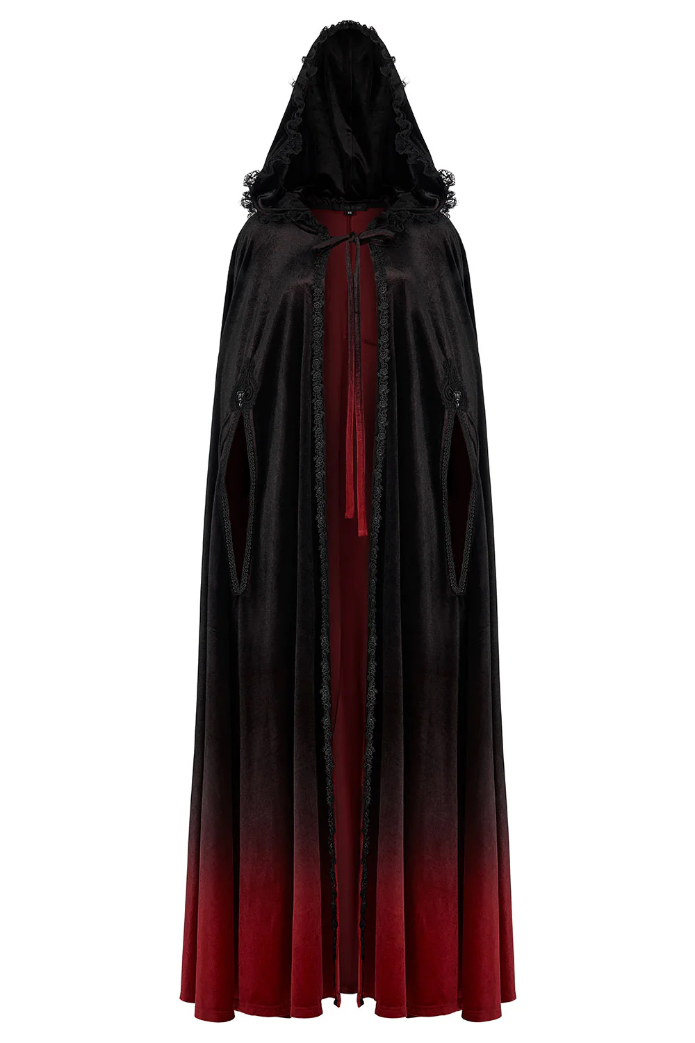 Little Dead Riding Hood Velvet Cloak - Image 5