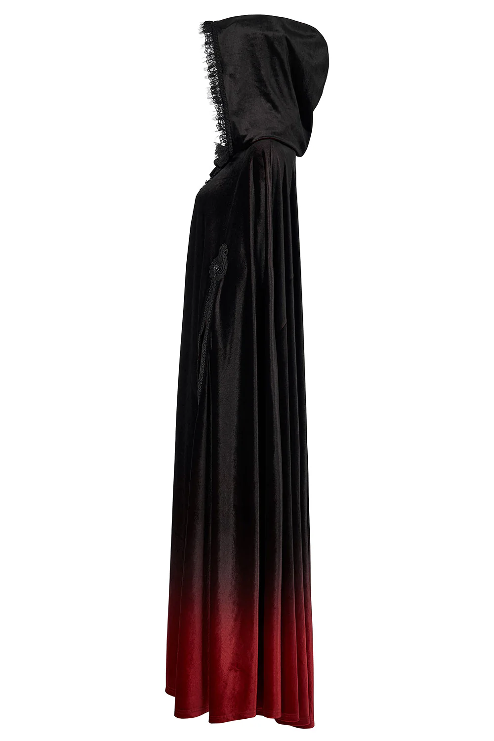 Little Dead Riding Hood Velvet Cloak - Image 6