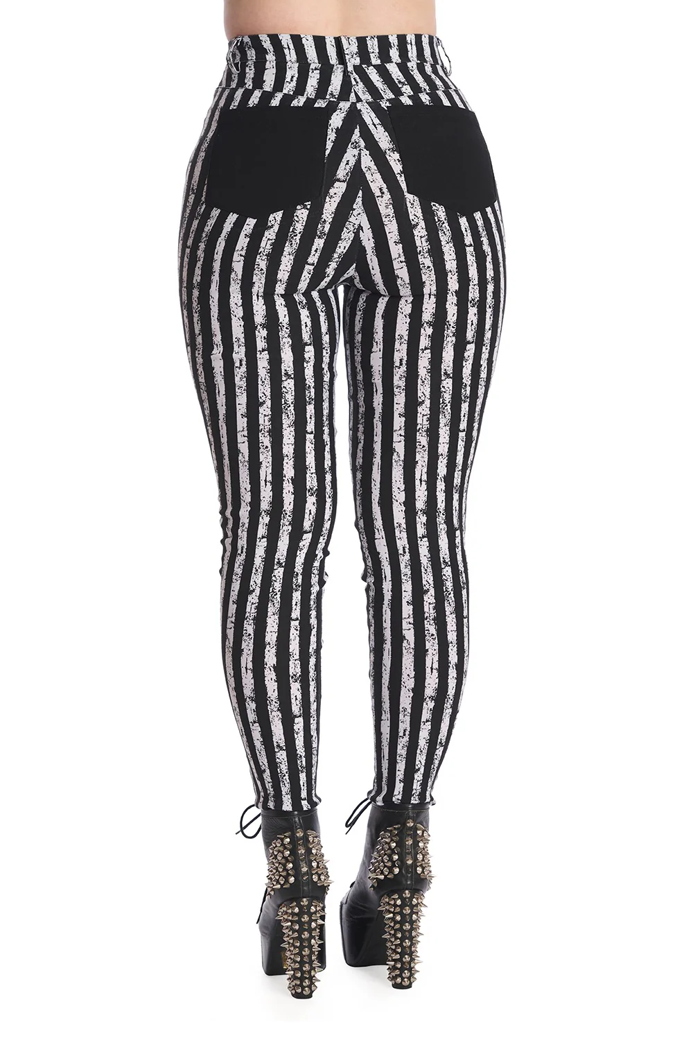 Little Lydia Striped Skinny Jeans - Image 2