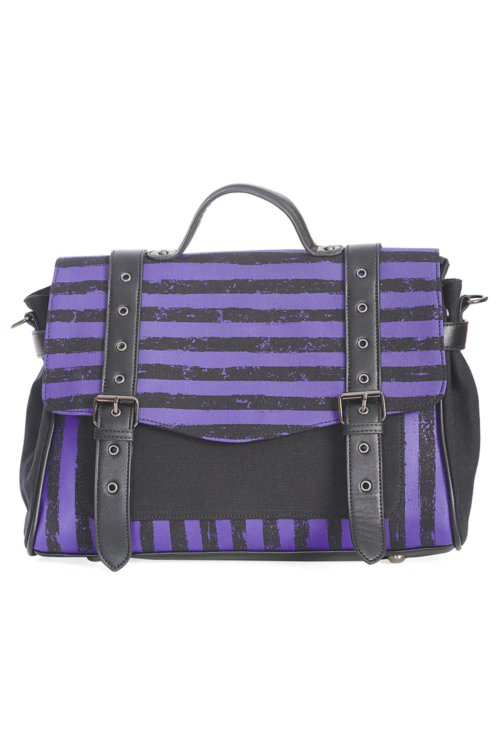 Lydia Creeps Striped Bag [PURPLE]