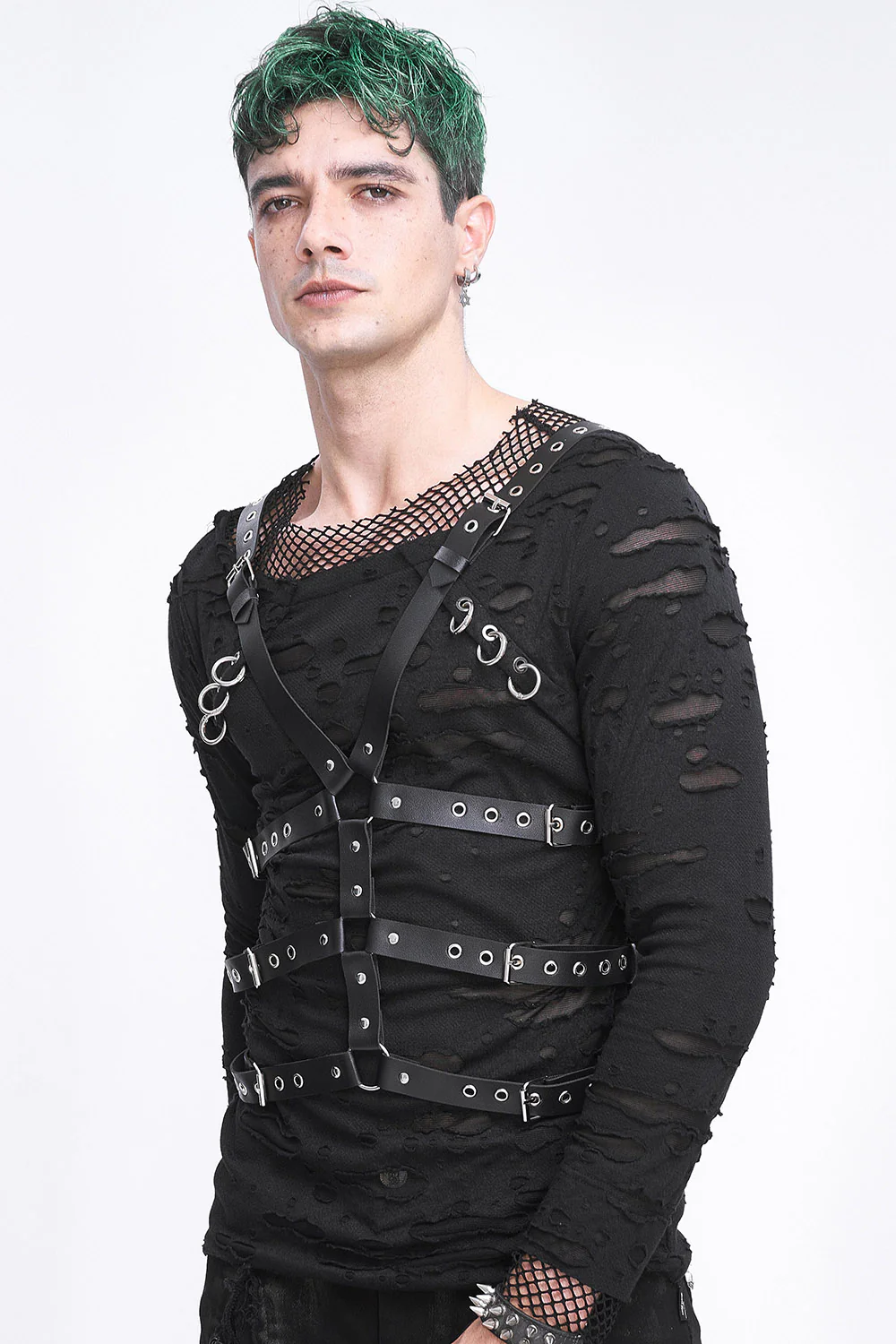 Machinist Vegan Leather Harness - Image 3
