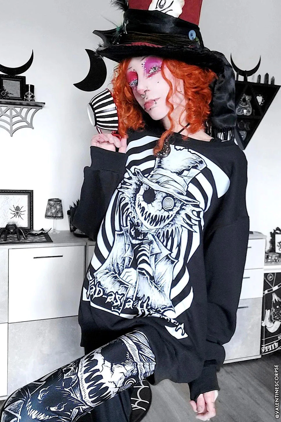 Mad as a Hatter Sweatshirt - Image 4