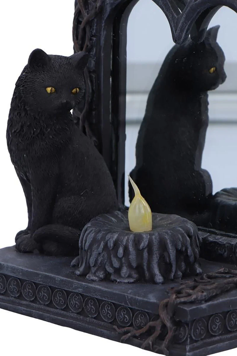 Magic Mirror Cat Figurine - Image 6