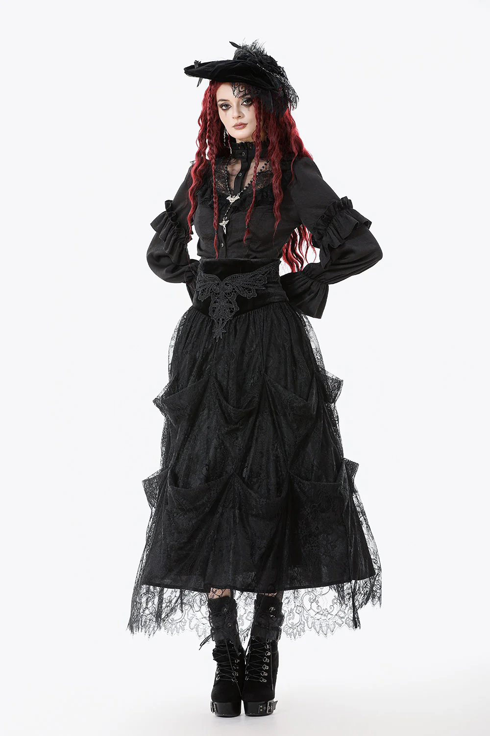 Manor Haunt Ruffled Blouse - Image 6