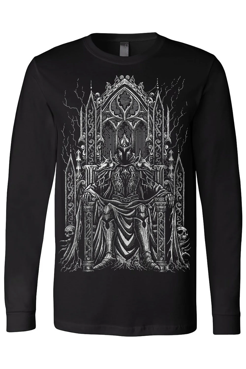 Medieval Knight T-shirt [Metallic Silver] - Image 5
