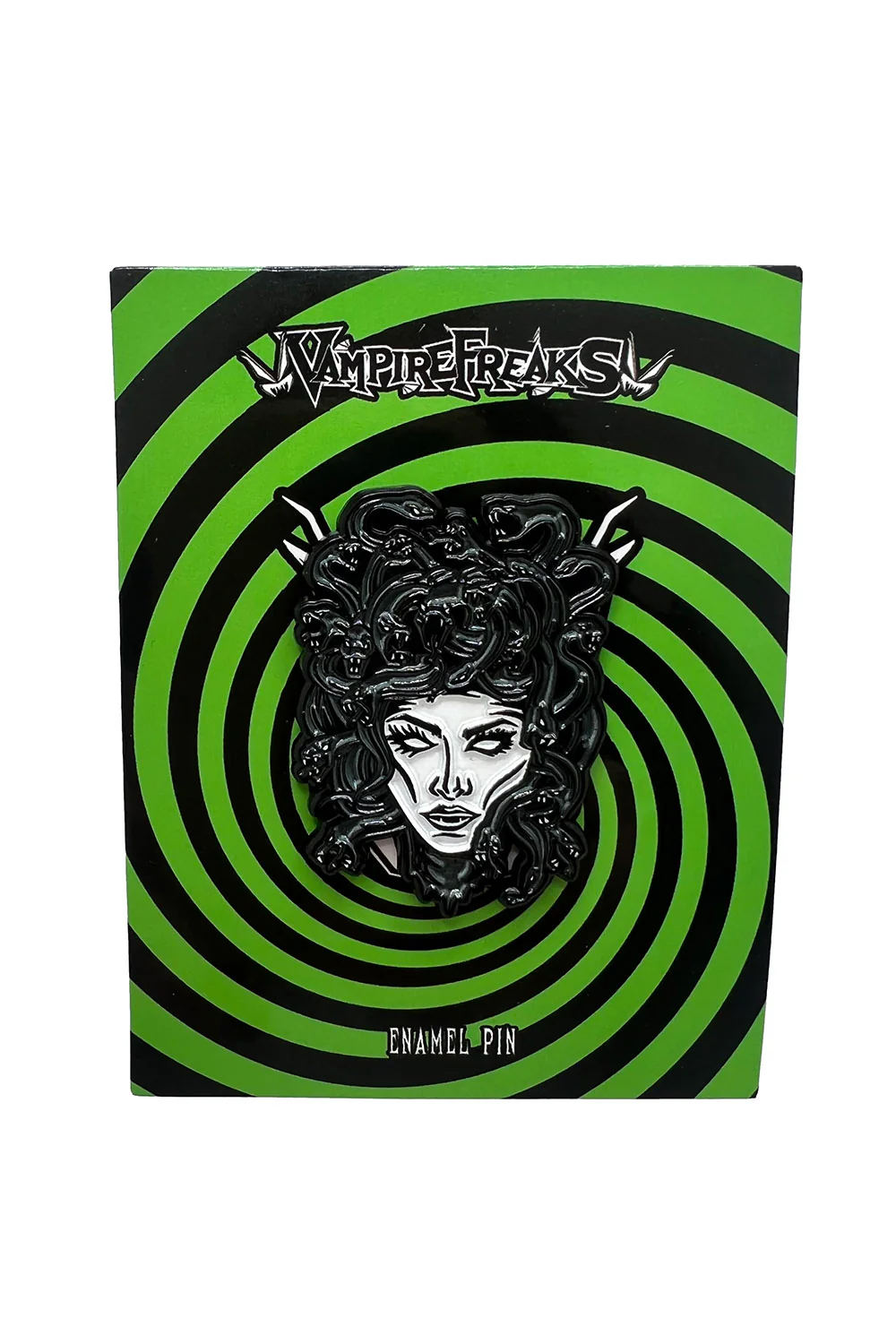 Medusa Enamel Pin - Image 4