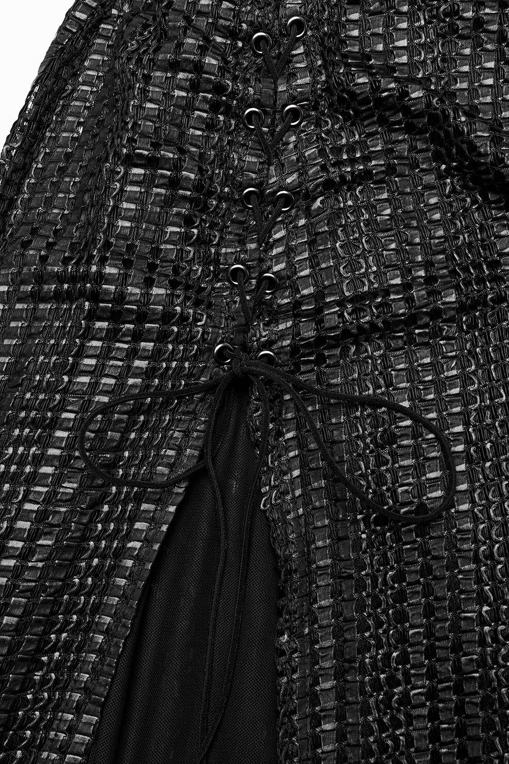 Medusa's Gaze Leg Slit Dress - Image 10