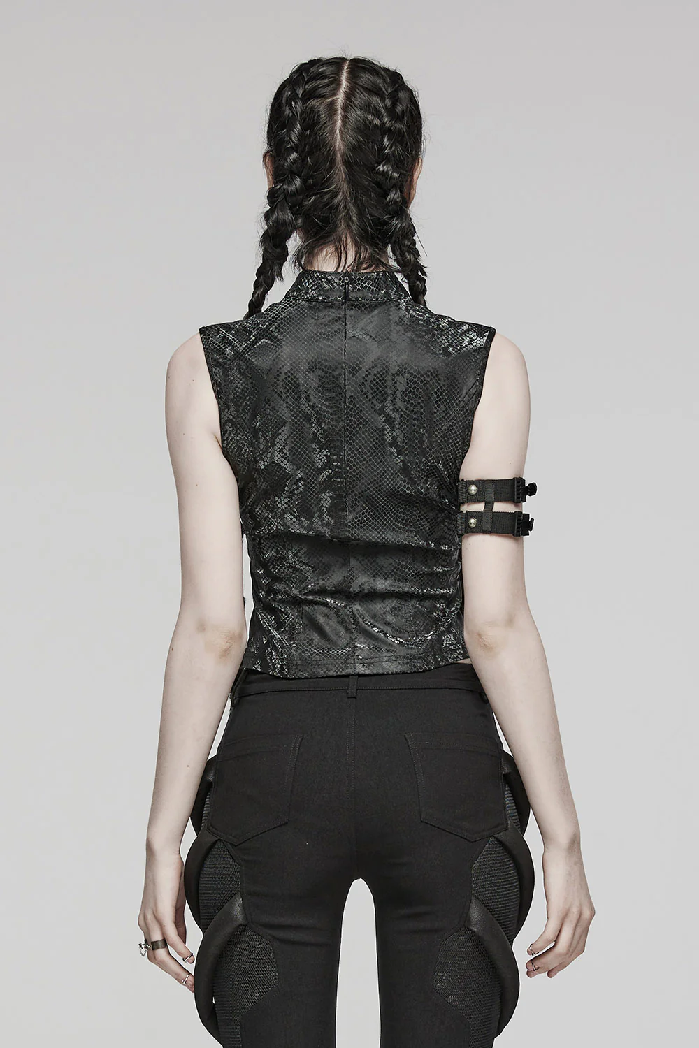 Medusa's Myth Cropped Tank Top - Image 5