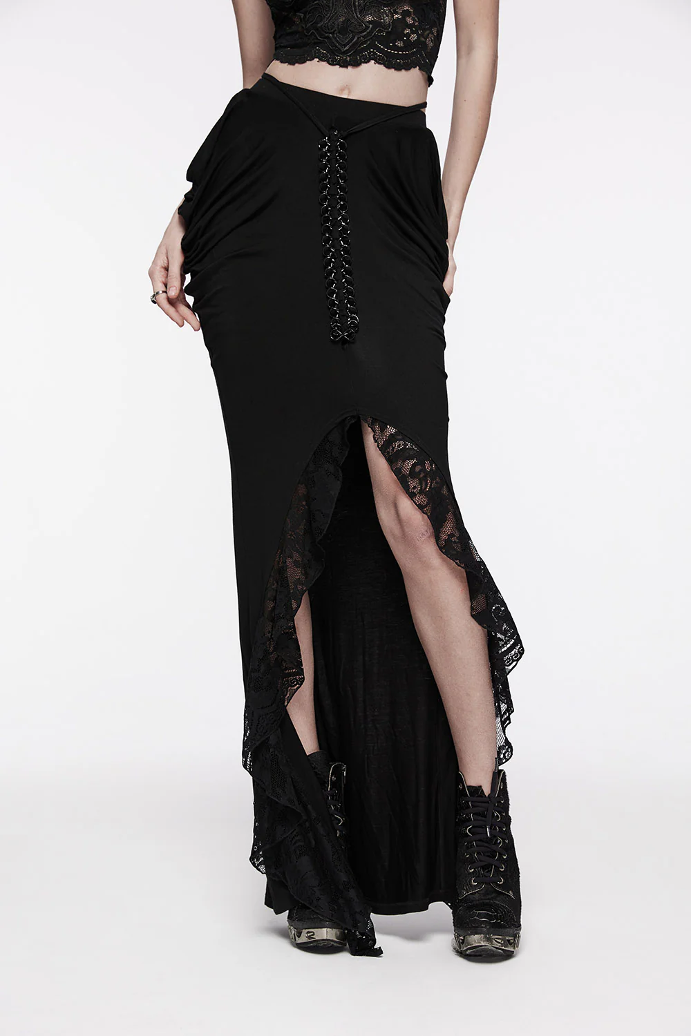 Mermaid Skeletons Maxi Skirt - Image 3