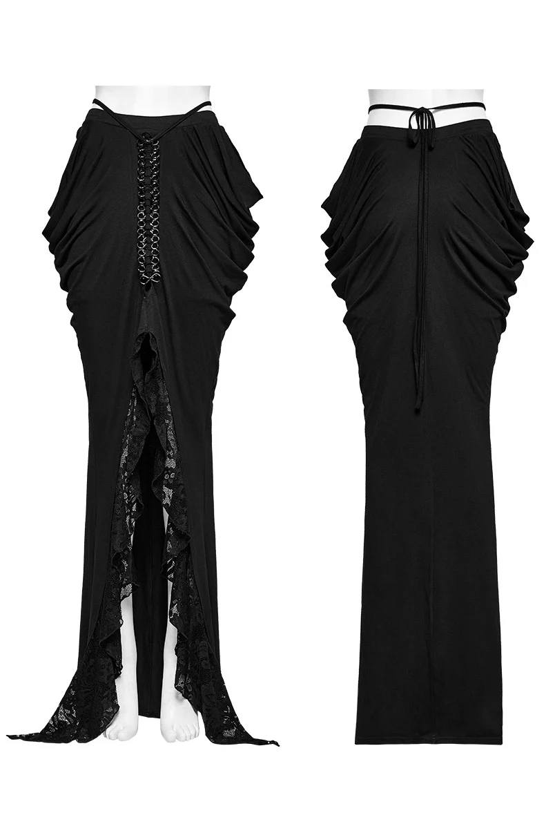 Mermaid Skeletons Maxi Skirt - Image 6