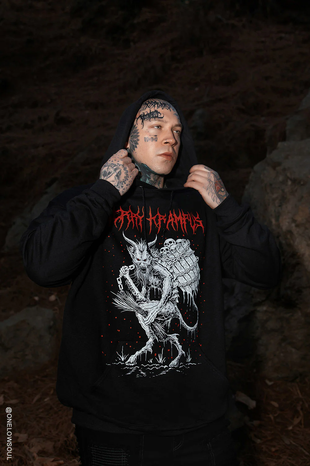 Merry Krampus Hoodie - Image 10