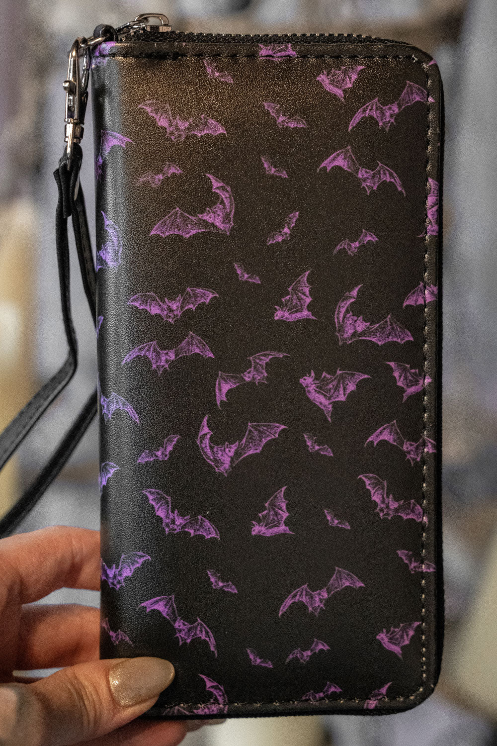 Midnight Bats Wallet [Purple] - Image 3