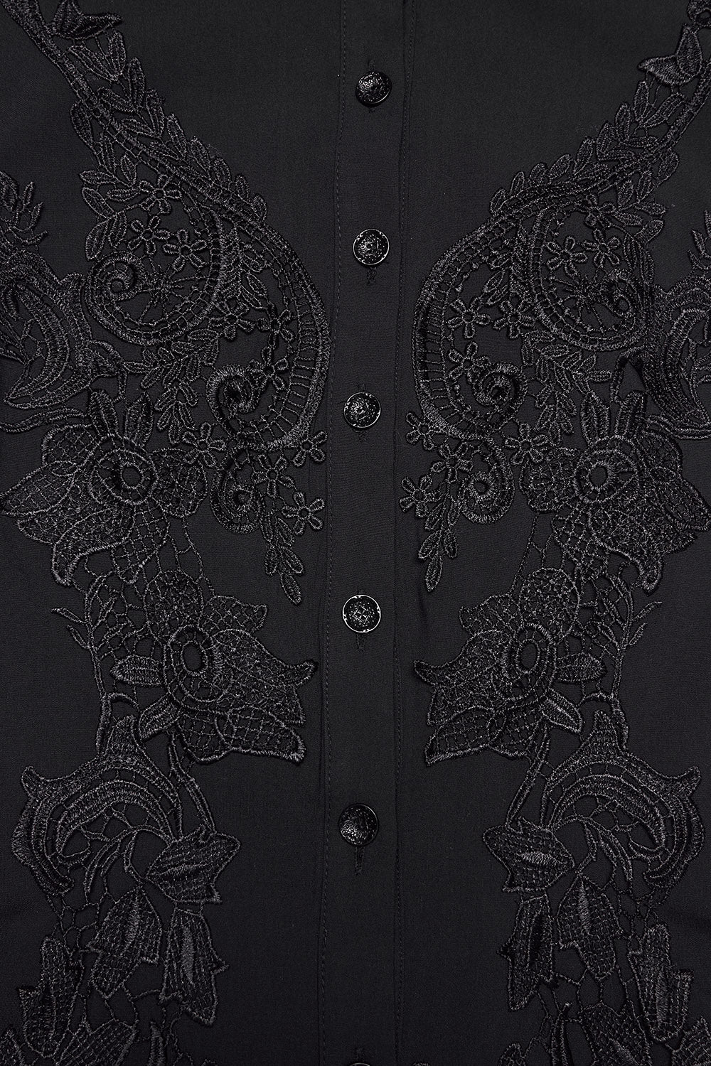 Midnight Garden Ruffled Top - Image 8