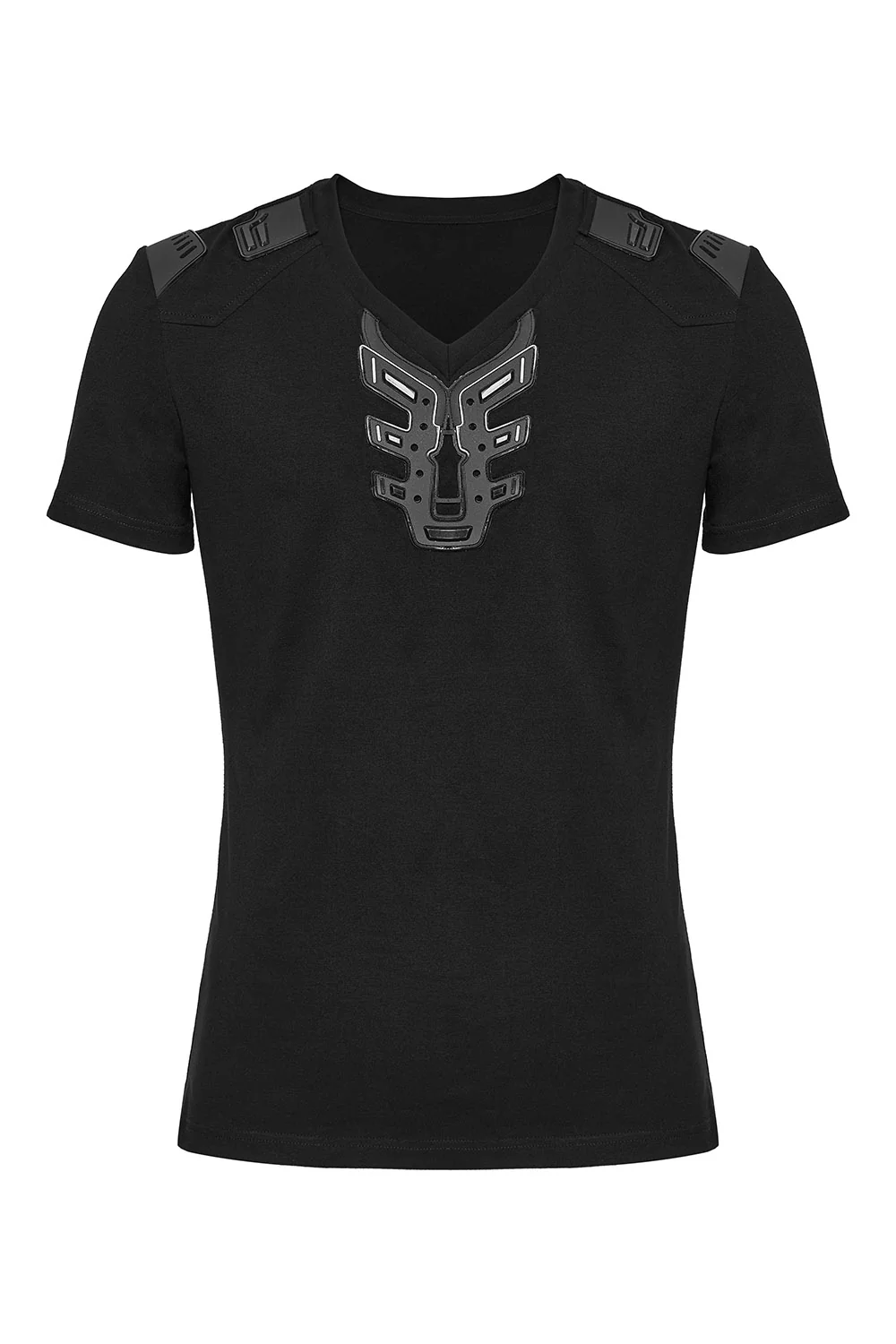Midnight Grid Techwear Shirt - Image 2