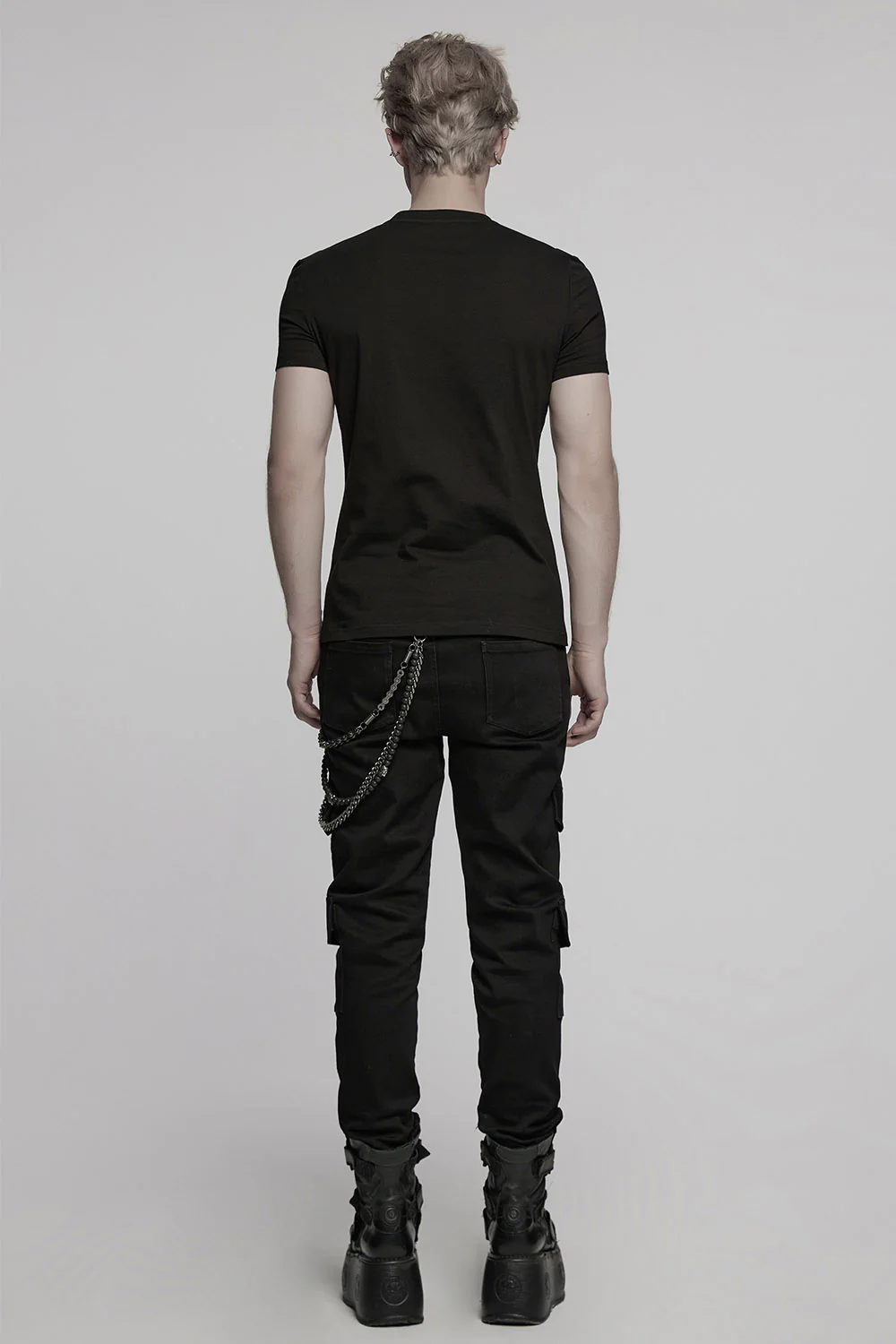 Midnight Grid Techwear Shirt - Image 7