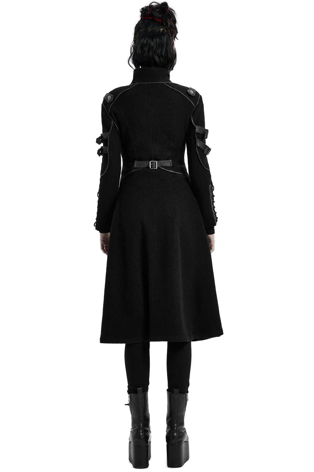 Midnight Militia Gothic Coat [BLACK] - Image 5