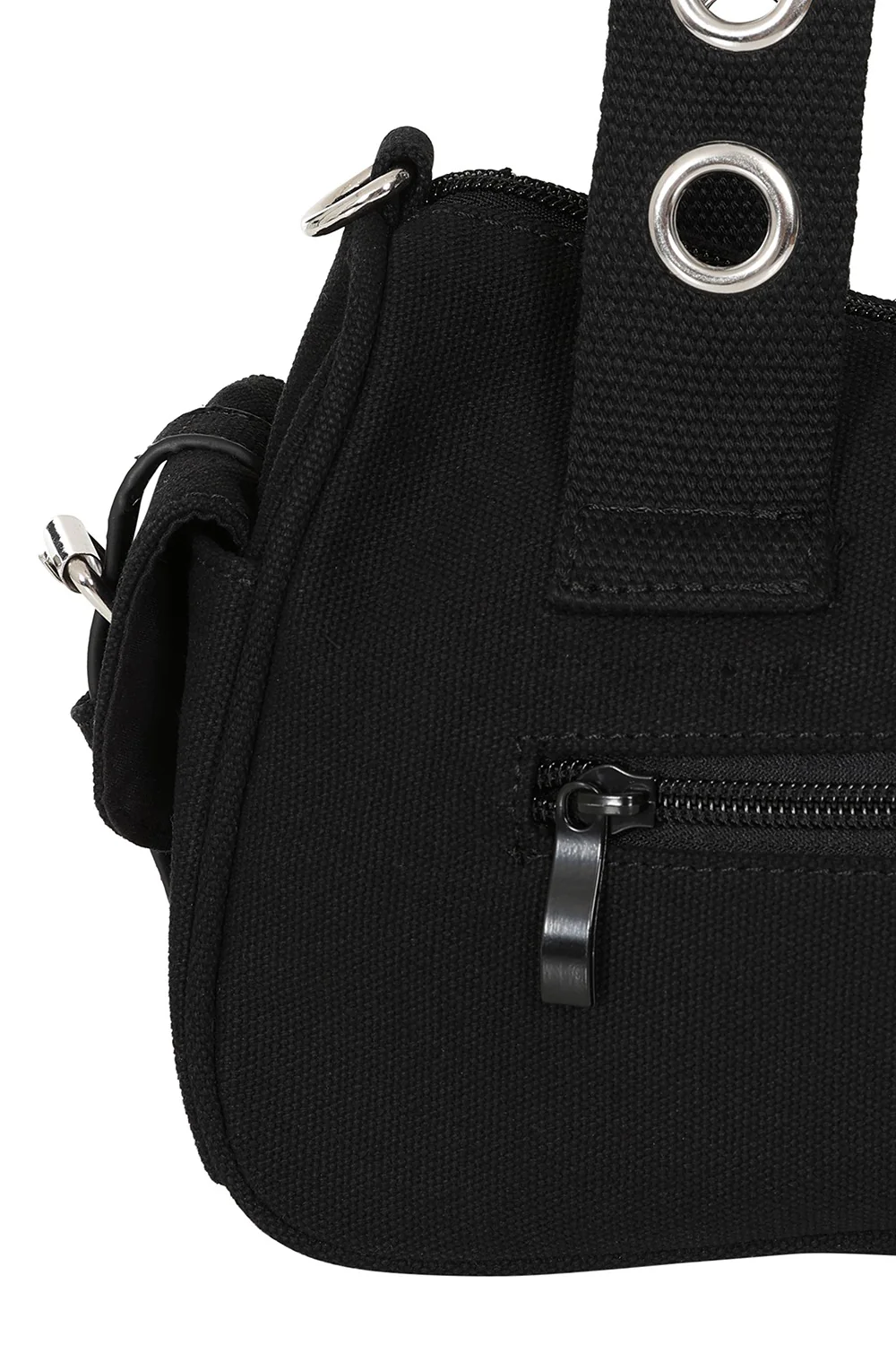 Mini Punk Eyelet Handbag - Image 5
