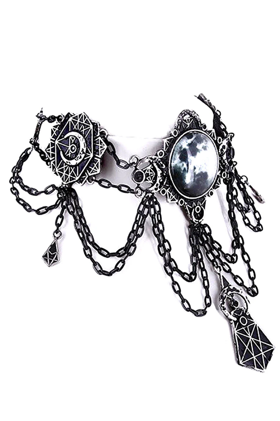 Moon Geometry Choker - Image 4